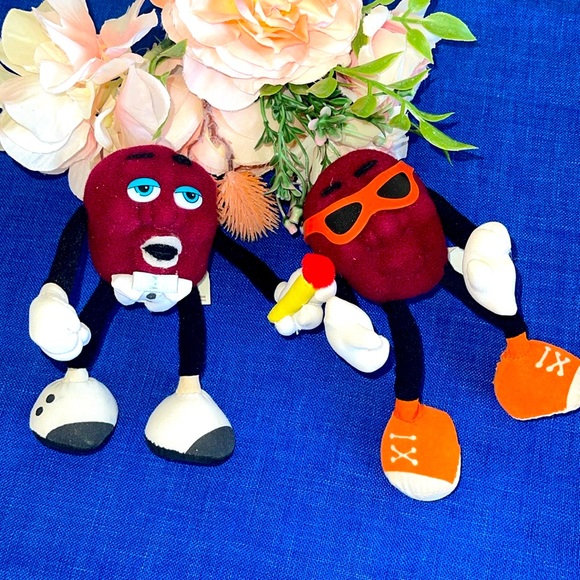 Applause THE CALIFORNIA RAISINS Bendable Arms & Legs Plush Stuffed Animal Vtg - Picture 1 of 5